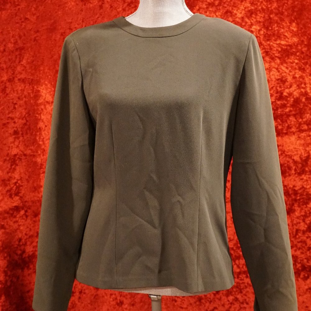 Carlisle Brown Casual Blouse